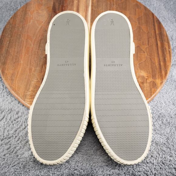 Allsaints London Spitalfields Slip On Cube Low Top Sneakers Men's 10 US 43 EU - Picture 7 of 9